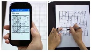 google goggles sudoku