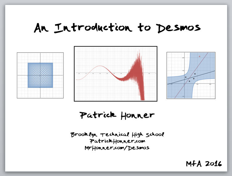An Introduction to Desmos