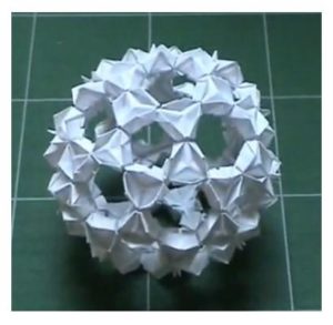 origami buckyball