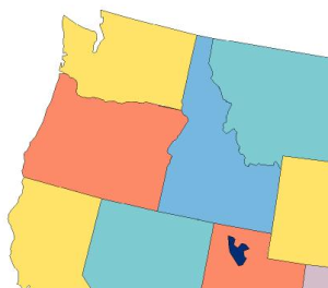 oregon idaho map