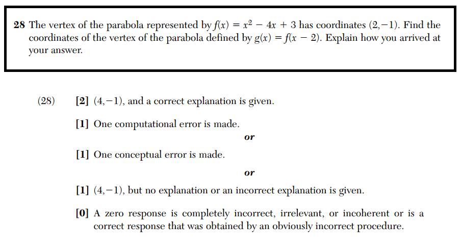 Regents Recap June 2014 Common Core Algebra Explain Your Answer Mr Honner